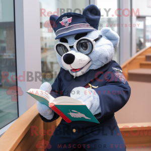 Navy Cod maskot kostume...