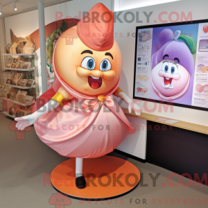 Postava maskota Peach...