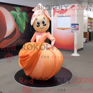 Postava maskota Peach...