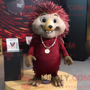 Personaggio mascotte Maroon...