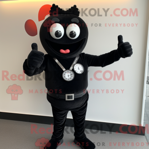 Disfraz de mascota de Black...