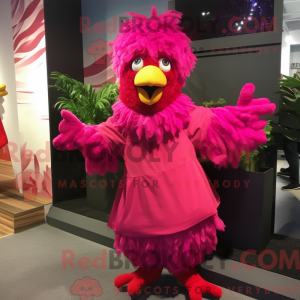 Magenta Fried Chicken...