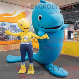 Yellow Blue Whale...