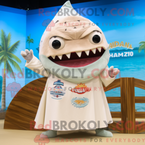 Cream Tuna mascot costume...