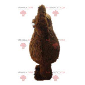 Mascotte de yéti marron. Mascotte de grizzly - Redbrokoly.com