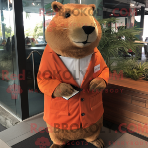 Rust Capybara mascot...
