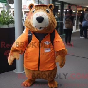 Rust Capybara mascot...