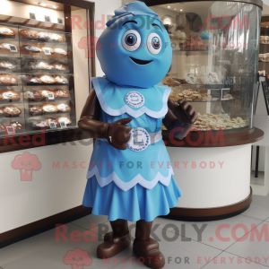 Disfraz de mascota de Blue...