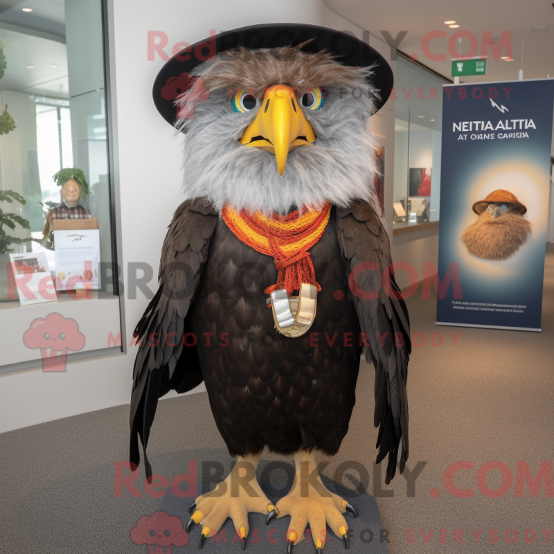 Fantasia de mascote Haast S Eagle com saia circular e chapéus - Mascotes Haast'S Eagle - REBROKO_215963 - RedBrokoly.com