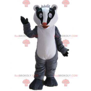 Mascot tricolor polecat. Raccoon mascot - Redbrokoly.com