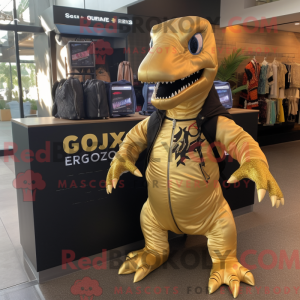 Gold Allosaurus...