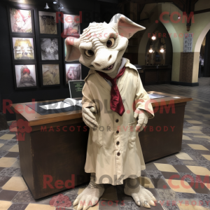 Disfraz de mascota gárgola...