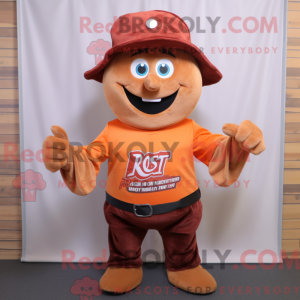 Rust Candy mascottekostuum...