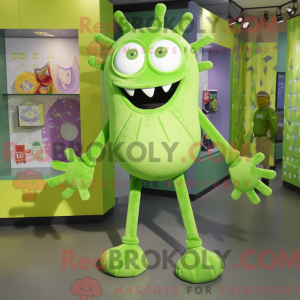 Lime Green Spider...