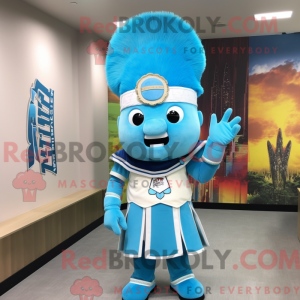 Disfraz de mascota Sky Blue...