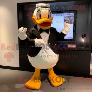 Figura de máscara de pato...