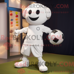 White Soccer Ball...
