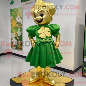 Maskotdraktfigur Gold Bunch...