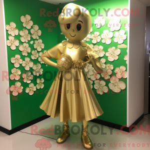 Postava maskota Gold Bunch...