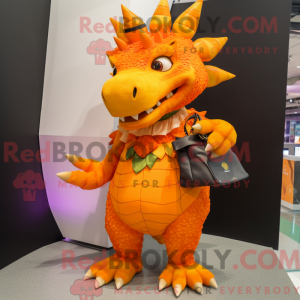 Oransje Stegosaurus...