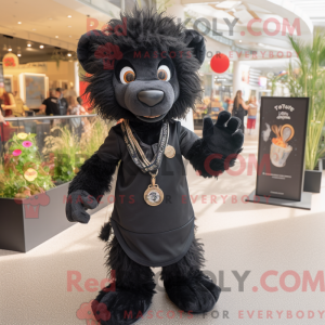 Mascotte de Lion dompteur...