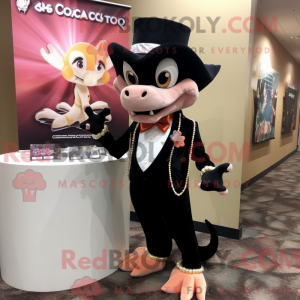 Peach Chupacabra maskot...