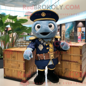Maskotdraktfigura Navy...