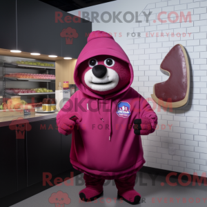 Personnage mascotte Magenta...