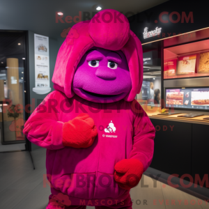 Postava maskota Magenta...
