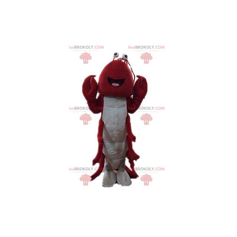 Mascote da lagosta gigante. Mascote lagostim - Redbrokoly.com
