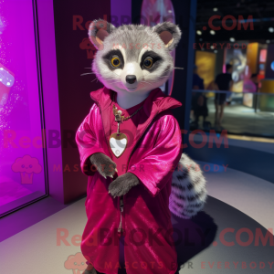 Magenta Civet máscara de...