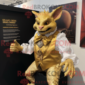 Disfraz de mascota Gold...
