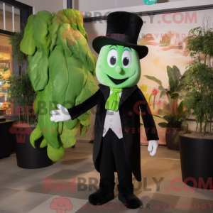 Olive Beanstalk maskot...