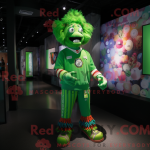 Groene clown...