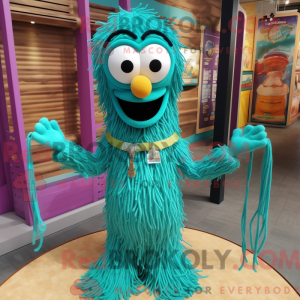 Disfraz de mascota Teal...