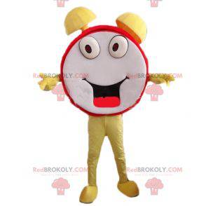 Reusachtige wekker mascotte. Klok mascotte - Redbrokoly.com