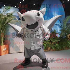 Sølv Manta Ray...