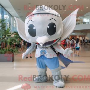 Sølv Manta Ray...