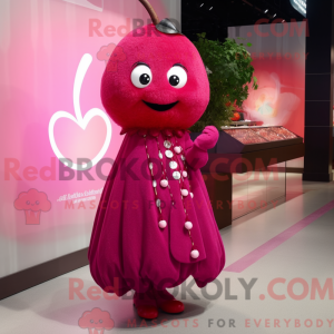 Postava maskota Magenta...