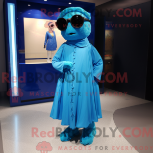 Maskotdraktfigura Blue...