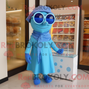 Disfraz de mascota de Blue...