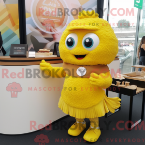 Gul Fish And Chips maskot...