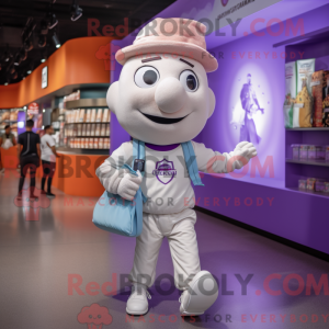 Lavender Ice Cream mascot...
