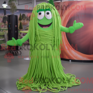 Limegrønn Figura de máscara...