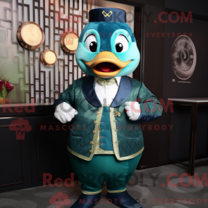 Teal Dim Sum máscara de...