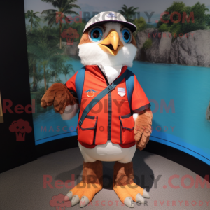 Falcon-mascottekostuum...