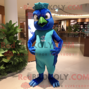 Costume de mascotte de geai...