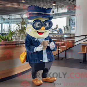 Costume de mascotte de Fish...