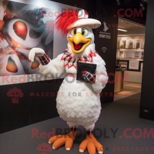 Hanen mascotte kostuum...