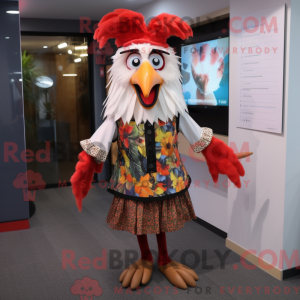 Koguty maskotdraktfigur...